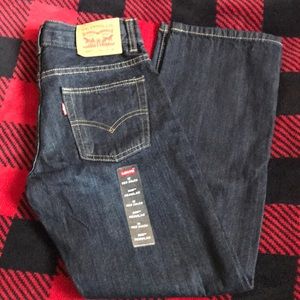 Levis 505 boys 12 regular jeans new with tags